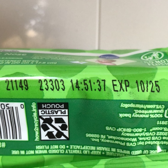 3 packs of Stuffy Nose Wipes 30 per pack Fragrance Free Gentle Cleansing - Picture 5 of 5